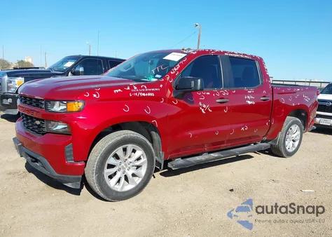 2022 Chevrolet Silverado 1500 Ltd 2Wd Short Bed Custom из США, поврежденный, VIN 3GCPWBEK2NG163979